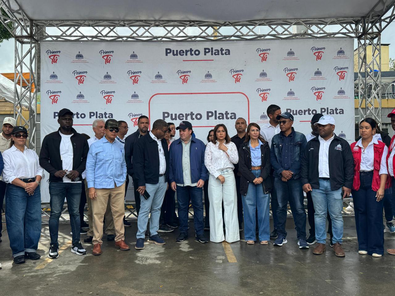 Gobernadora de Puerto Plata participa en Jornada de Inclusión Social encabezada por el ministro José Ignacio Paliza en Montellano