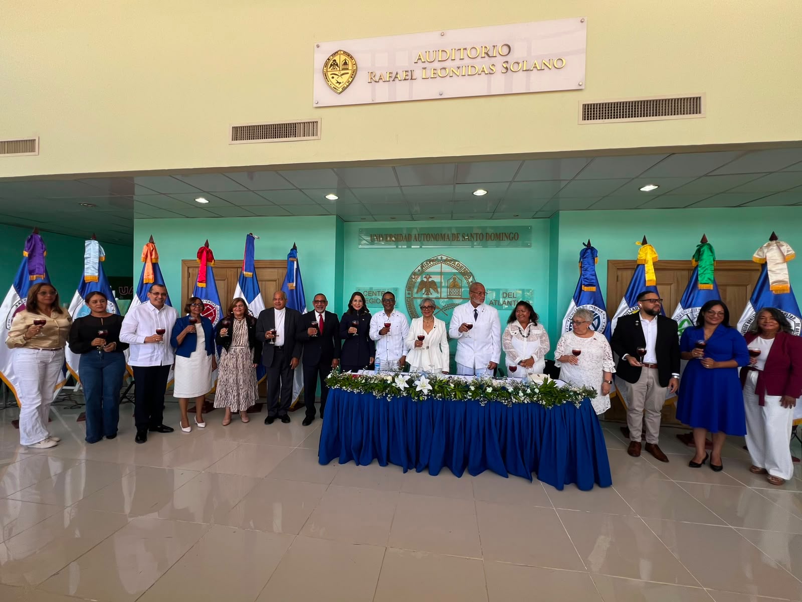 Claritza Rochtte participa en la toma de posesión de las nuevas autoridades de la UASD Centro Puerto Plata