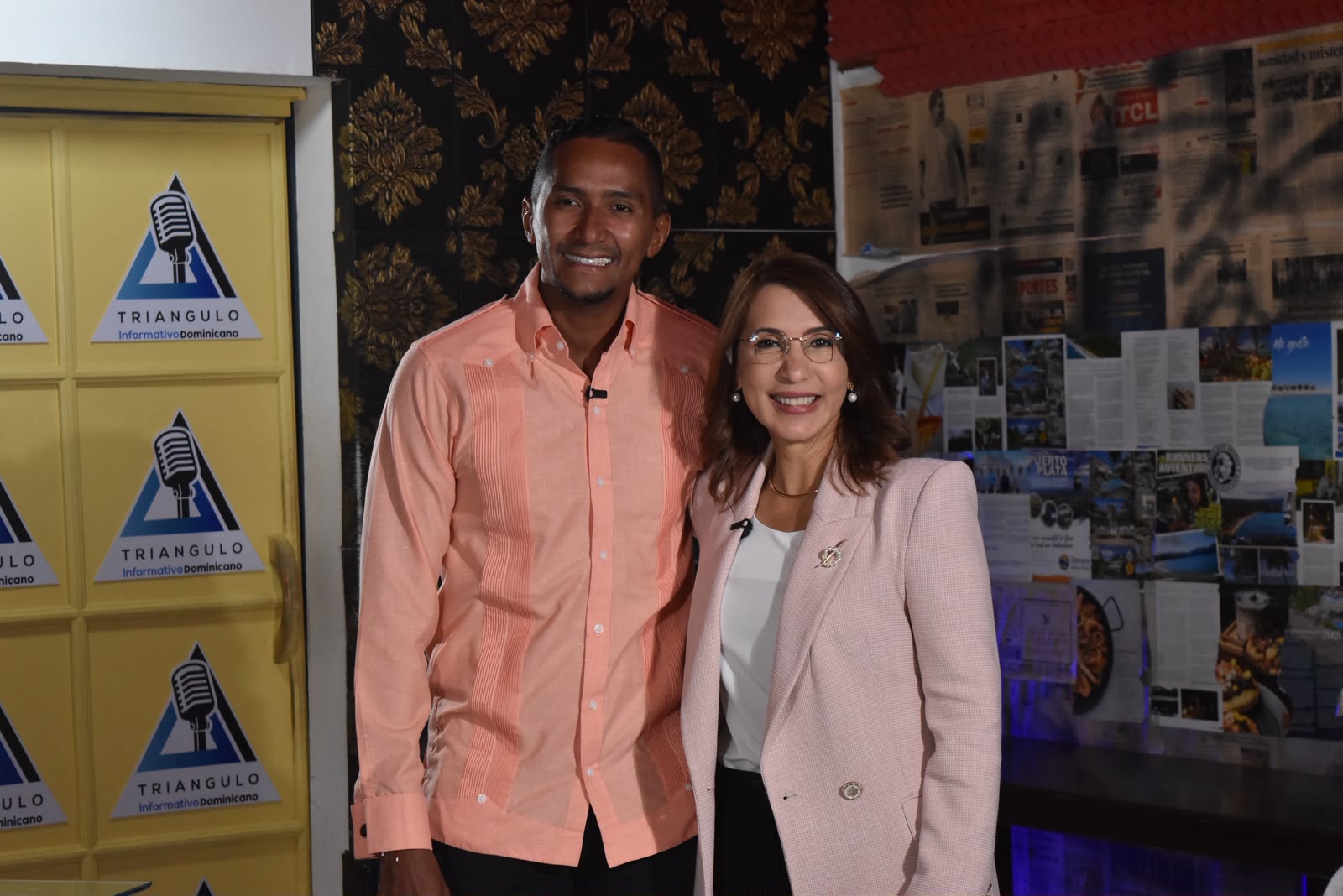 Gobernadora Claritza Rochtte participa en espacio Sin Rodeos con Oscar Peralta